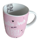 Nico Taza Mug Porcelana - Mensajes De Amor Y Amistad