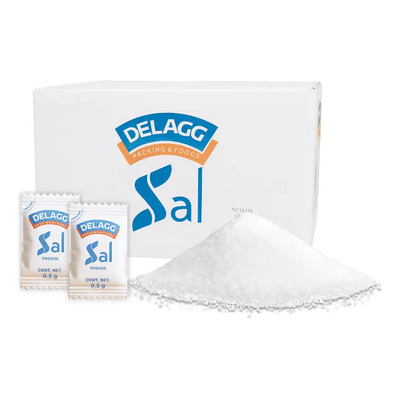 Sal En Sobre Delagg Caja C\u002F 1,000 Sobres | MercadoLibre