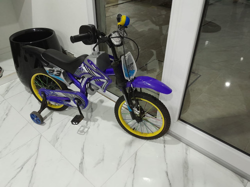 Moto Bicicleta Con Rueditas Para Niño