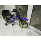 Moto Bicicleta Con Rueditas Para Niño
