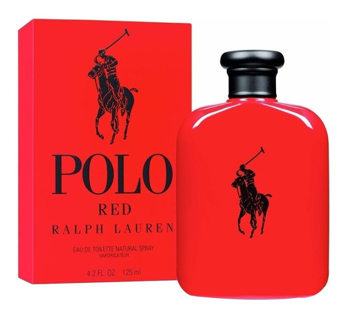 Ralph Lauren Polo Red Edt 125 ml Para  Hombre Original Lujo
