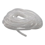 Organizador De Cable Espiral Blanco 10 Metros 1/4