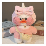 1 Lalafanfan Café Juguete De Peluche, Patito Con Accesorios.