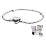 Pulsera Pandora Moments Corazón Plata 925 + Kit D Regalo