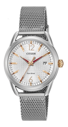 Citizen Ecodrive Women's Silver Tone Fe6081-51a  