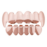 Manguito De Encaje Dental Falso Galvanizado En Oro Rosa