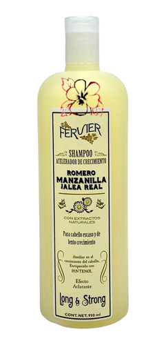Shampoo Romero Manzanilla Y Jalea Real Joss Fervier 1lt