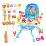 Set De Carrito Para Helados Y Caramelos Kids Play, Con, Pret