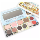 Paleta Tipo The Balm Sombras, Bronzer Y Lip Gloss 