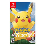 Pokémon Let's Go Pikachu Fisico Sellado Switch. Mathogames