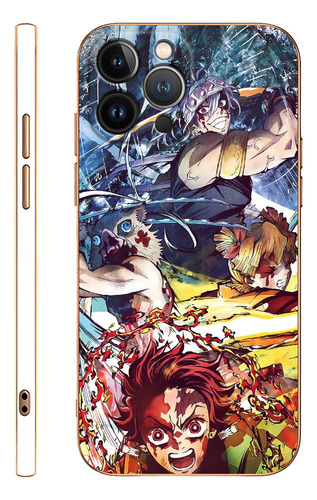 Funda Blanda Para iPhone Demon Slayer Tanjirou Inosuke 28