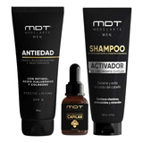 Shampoo Activador + Estimulador Capilar + Crema Antiedad