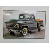 Cuadro Decorativo Chevrolet Pikup Apache 57 Clasica