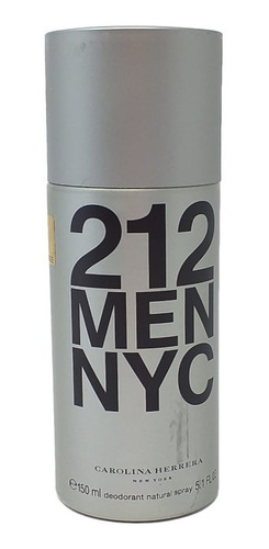 Desodorante 212 Men Nyc 150 Ml + Amostra