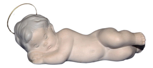 Lladró Figura De Porcelana Brillante Baby Jesus In Belén Iii