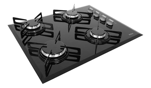 Fogão Cooktop Gás Philco Cook Chef 4 Preto 110v/220v