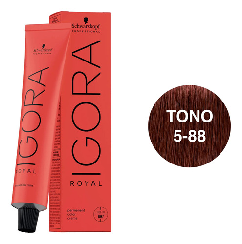  Schwarzkopf Igora Royal Tintura Pelo Tono 5.88 X 60gr