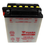 Bateria Yuasa Yb12a-a / Yb12aa Plan En Fas Motos!