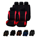 Set Funda Universal Cubre Asiento Automóvil 10 Piezas Coche