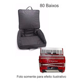 Capa Bag Para Acordeon, Gaita, Sanfona 80 Baixos Luxo