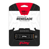 Ssd Kingston 500gb M.2 Nvme Fury Renegade Pcie 4.0 Sfyrs/500