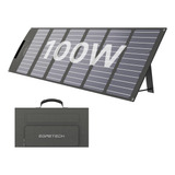 Panel Solar Portátil 100w, Kit De Paneles Solares Pleg...