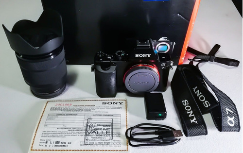 Sony Ilce-7k Cuerpo + Lente28-70mm Oss Kit