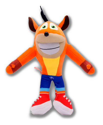 Peluche Crash Bandicoot Naughty Dog De 26 Cm  