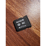 Targeta De Memoria M2 Sandisk 512mb