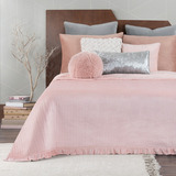 Cobertor King Size Ligero Luxus Esquimal Color Marisol (rosa)
