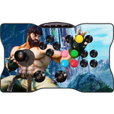 Controle Arcade Para Ps3 Sem Fio E Com Analóg. Todos Jogos!