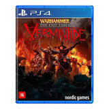 Jogo Ps4 Warhammer The End Times Vermintide - Físico Lacrado