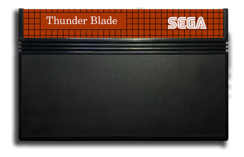 Cartucho De Master System Novo Thunder Blade