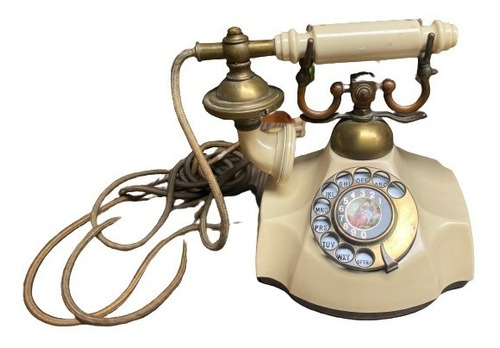 Hermoso Telefono Antiguo Vintage Decorativo
