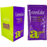 Estereo Color Shock Alisante Con Argán Sin Formol Caja X10u