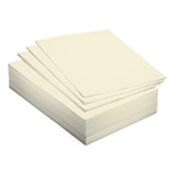 Papel Sulfite A4 500 Folhas 1 Pacote Resma Creme Reciclado