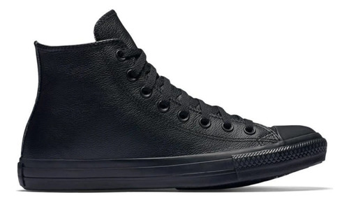 Tenis Converse Bota Piel Dama Negro