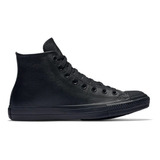 Tenis Converse Bota Piel Dama Negro