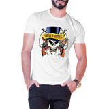 Playera Guns And Roses Skull Rock. Dama Y Caballero