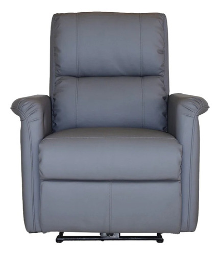 Silla Poltrona Reclinable Electrica En Cuero Sintetico