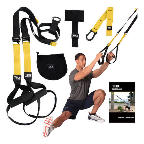 Trx Formación. Entrenador De Suspensión Basic Kit + Ancla.