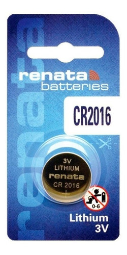 Pila Renata 2016 X1u Lithium 3v