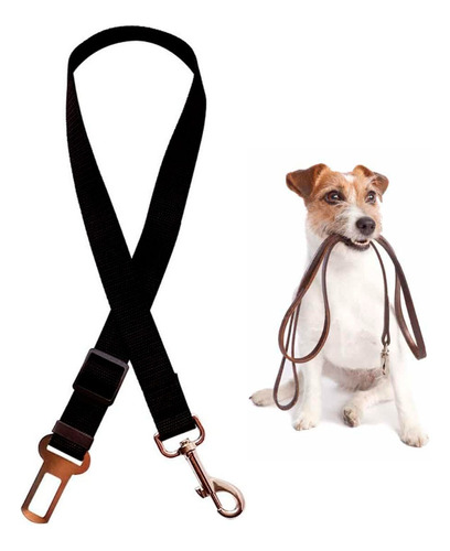 Cinturon De Seguridad Perros Autos Mascota Correa Regulable