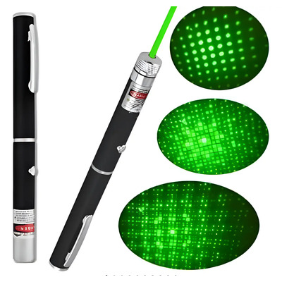 Apuntador Laser Verde 100 Mw Multipuntos Puntero Pluma +20km | Meses sin interés