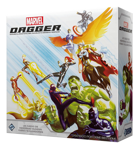 Marvel Dagger - Juegos De Mesa - Español / Diverti