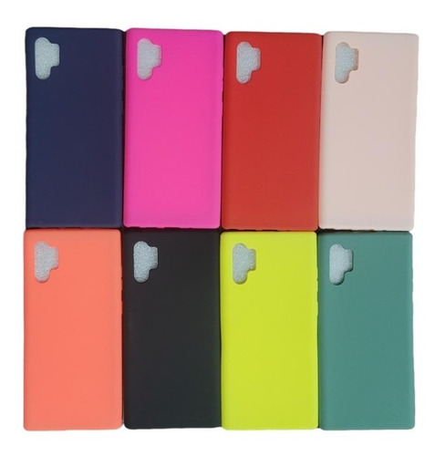 Funda Forro Goma Compatible Note 10 Plus