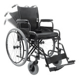 Cadeira De Rodas Dobrável Em Aço D400 T40 Até 120kg Dellamed Cor Inox