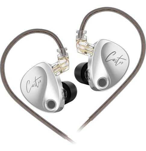 Audífonos In Ear Hifi Kz Castor Harman Tuning (no Mic)