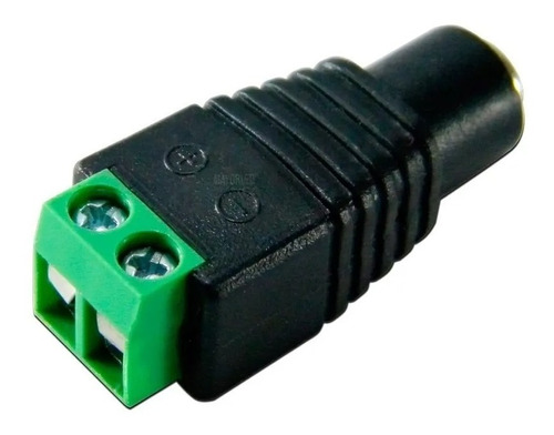 Conector Ficha Plug Hembra Mac Alimentacion Dc Camar Led X1