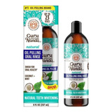 Gurunanda Oil Pulling (mickey D) With Coconut, Mint 8 Oz